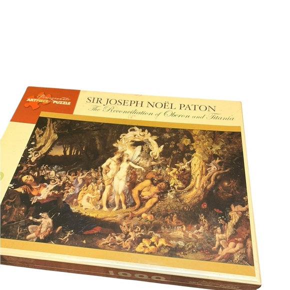 Sir Joseph Noel paton The Reconciliation of Oberon and Titania 1000 pcs puzzle. - Picture 2 of 3
